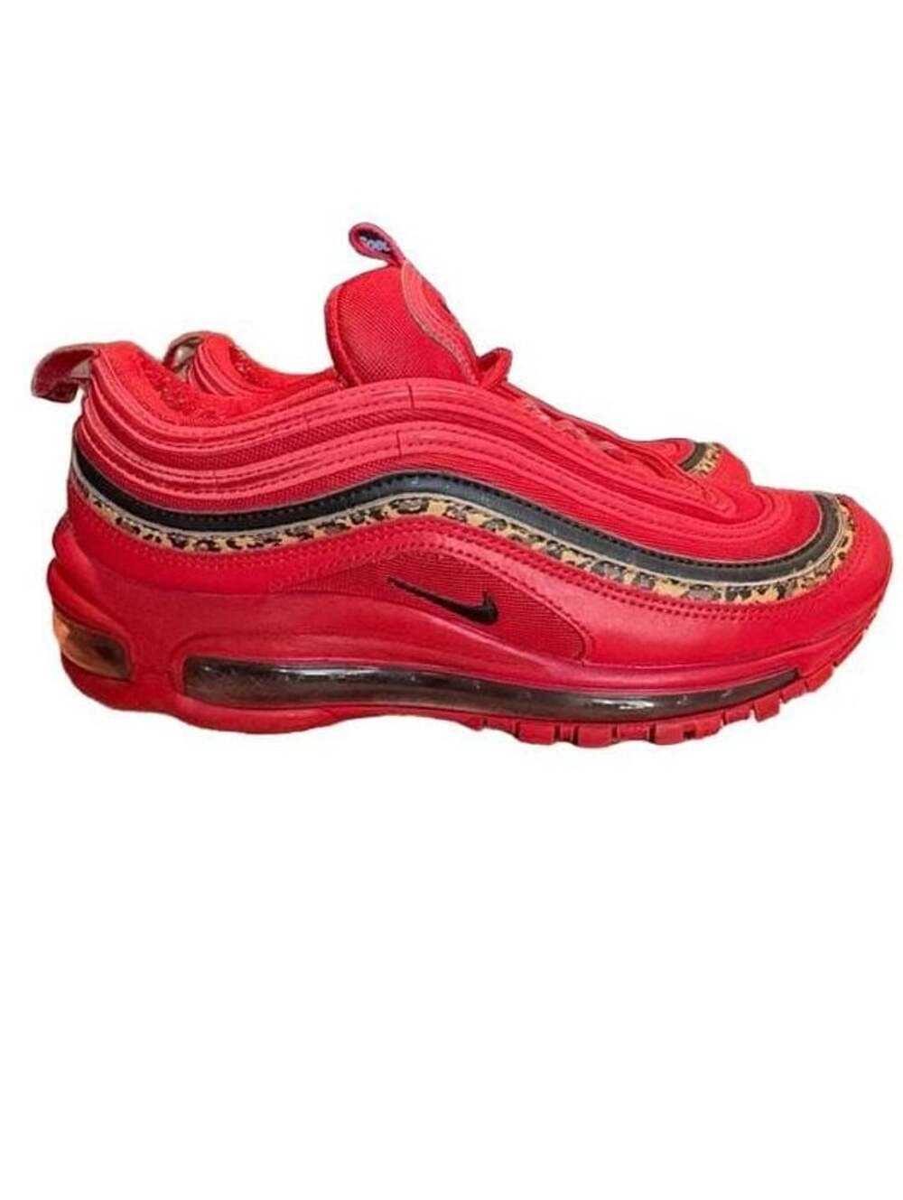Nike Air Max 97 University Red Leopard Print BV6113-600